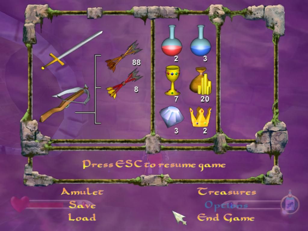 Dragon's Lair 3D screenshot 2 for Gamecube